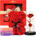 Rose and Rose Bear Gift Set