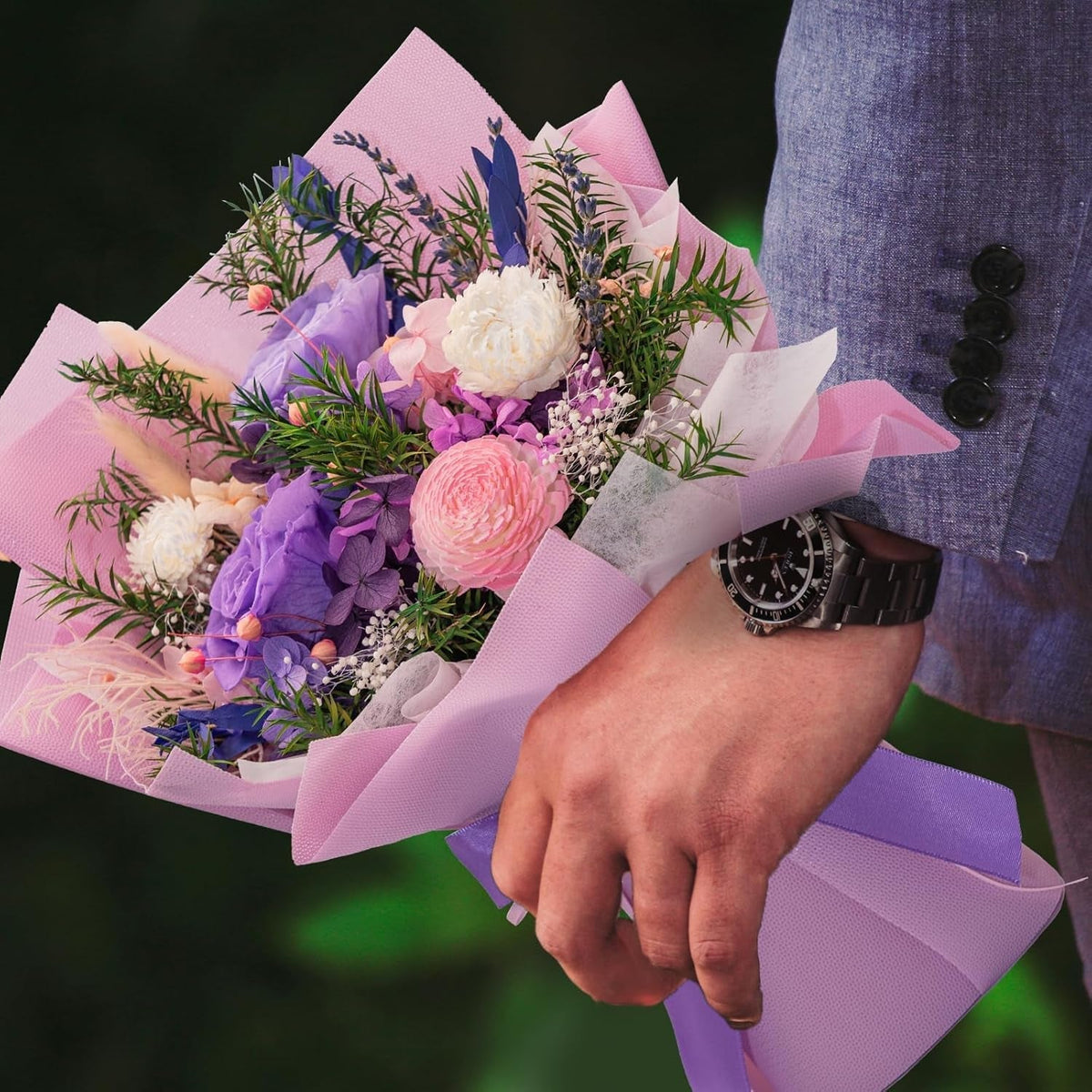 Everlasting Preserved Rose Bouquet