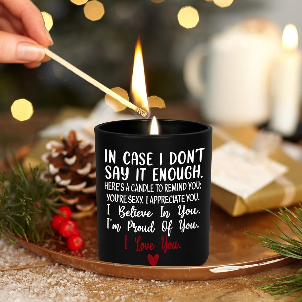 Vanilla Lavender Scented Candle Gift