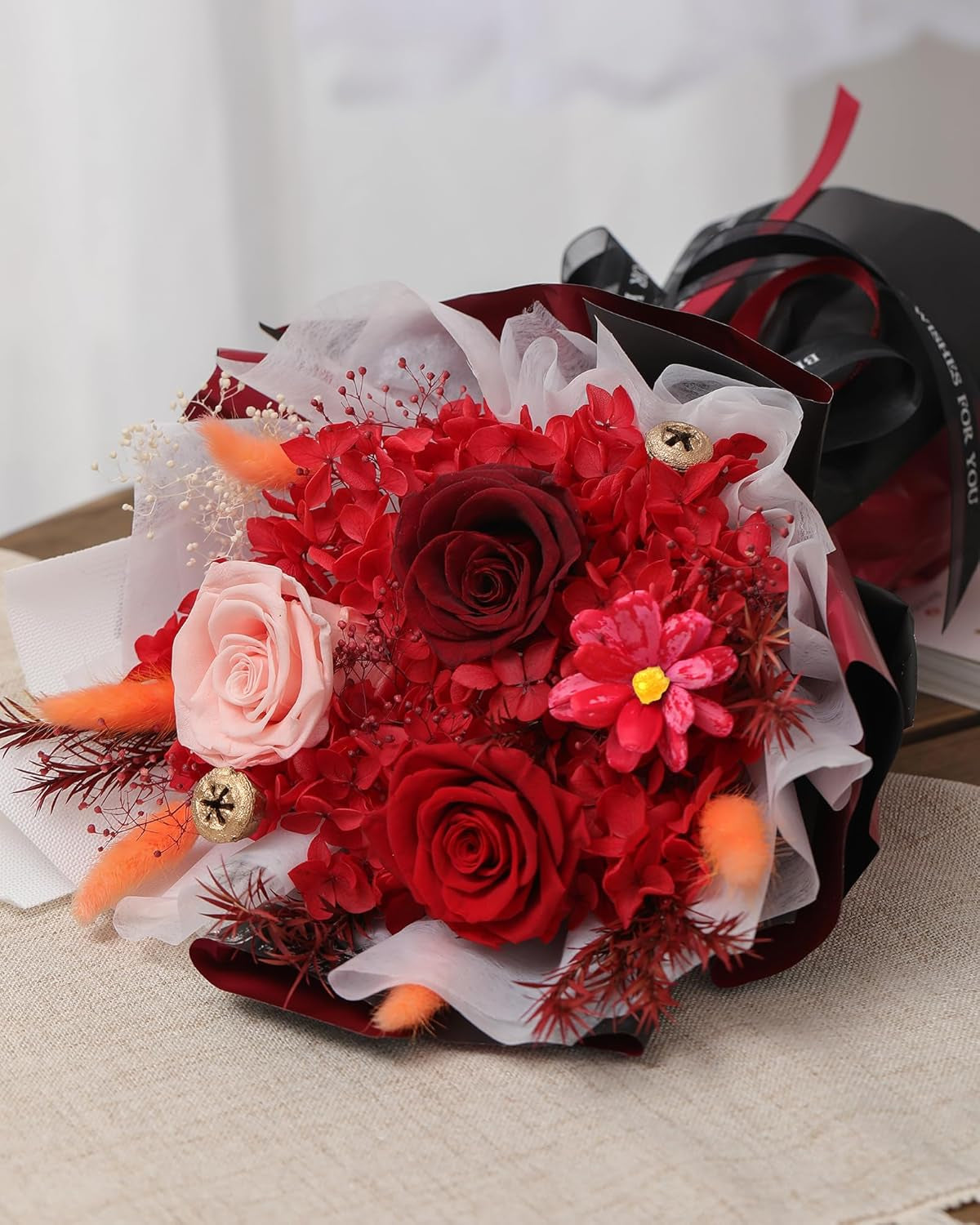 Handcrafted Preserved Rose Bouquet