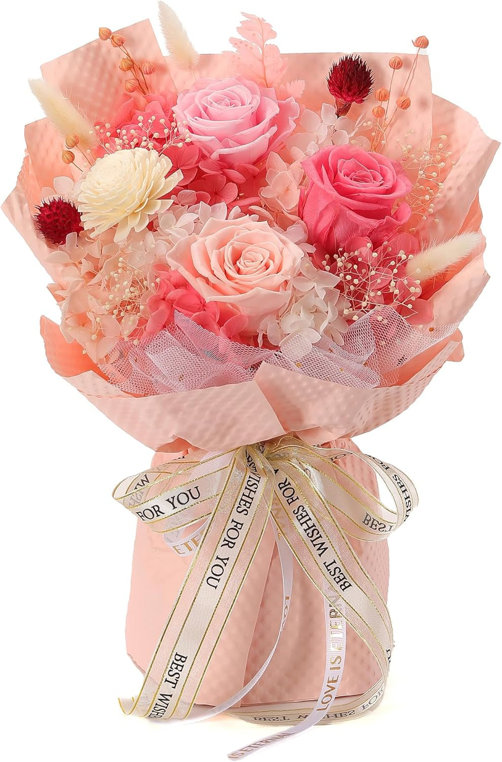 Handcrafted Preserved Rose Bouquet